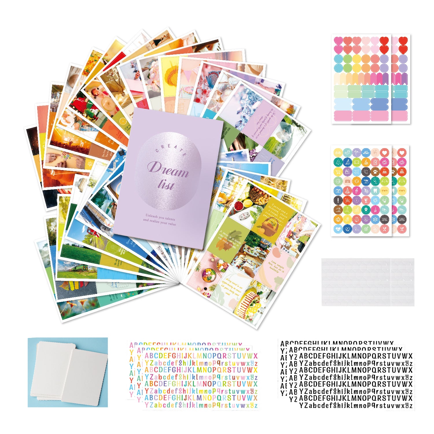 Manifest Your Dream Life Vision Board Kit