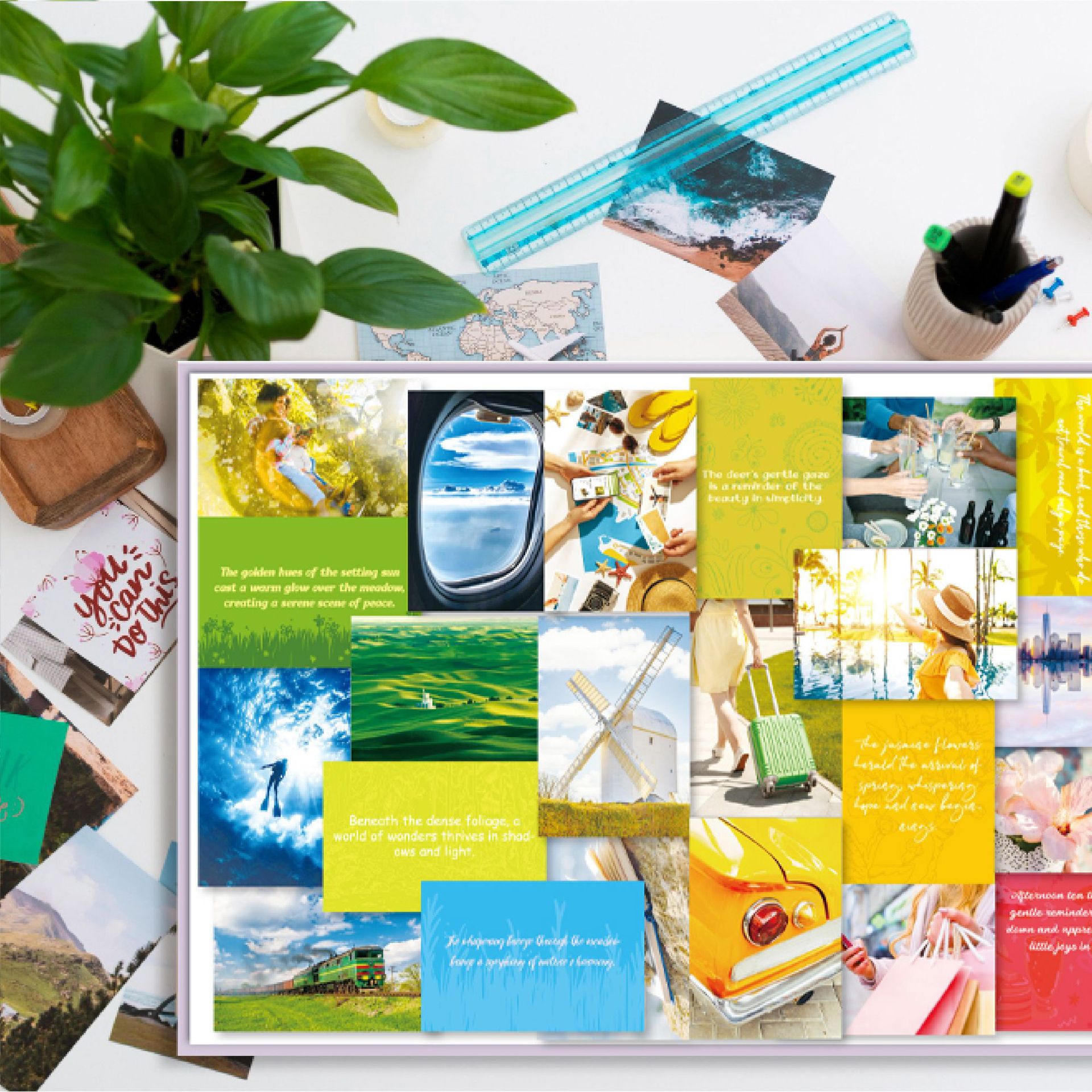 Manifest Your Dream Life Vision Board Kit