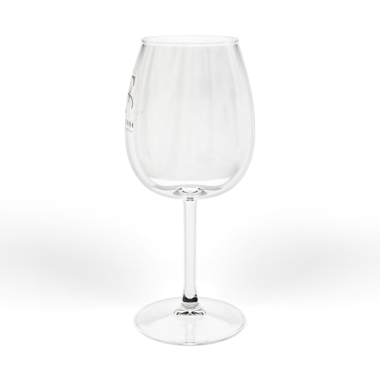 Soft Life Elegant Monogram Wine Glass ✨