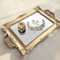 Luxury Vanity Mirror Jewelry Tray