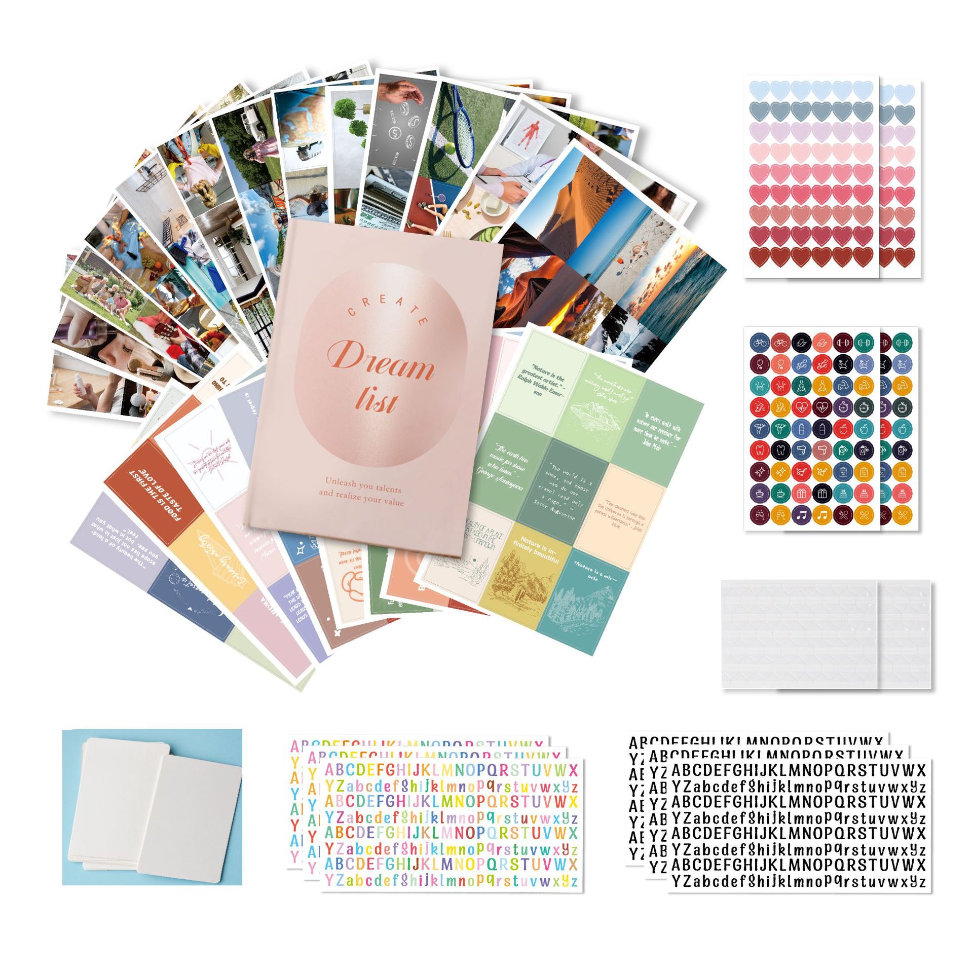 Manifest Your Dream Life Vision Board Kit