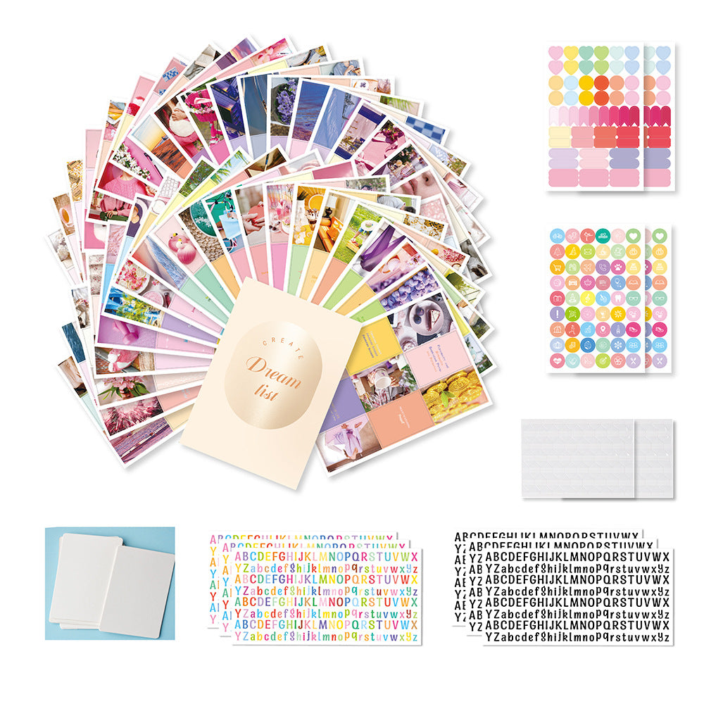Manifest Your Dream Life Vision Board Kit